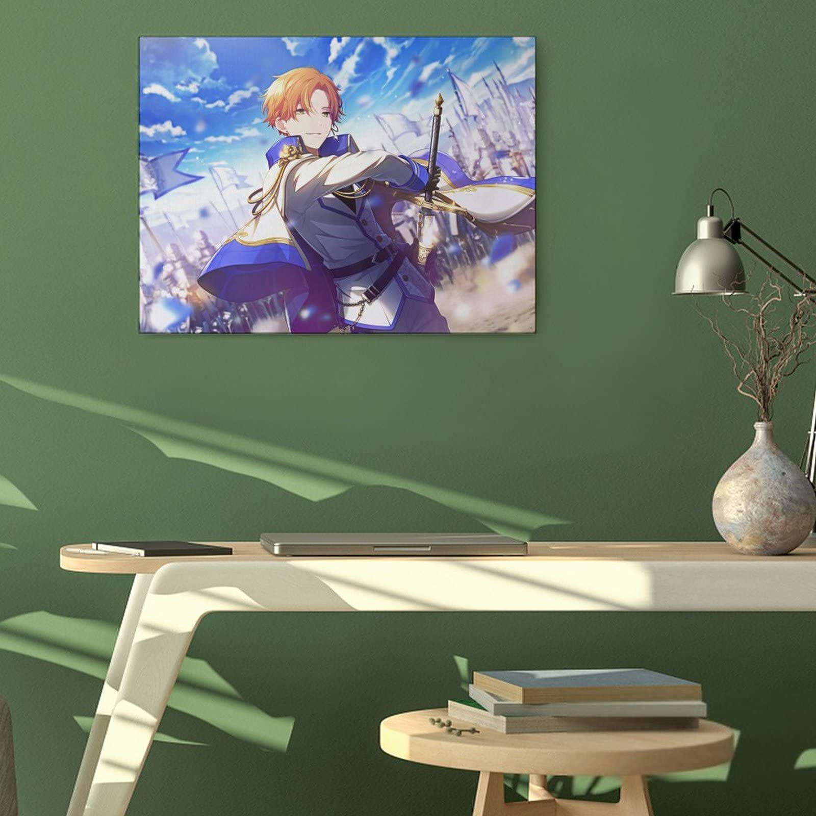 Amazon.co.jp: 東雲 彰人 掛け絵 フレームレス装飾絵画 モダンファッ